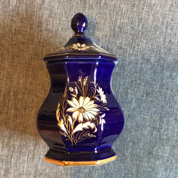 Kobalt by Stile Sevres small ginger jar - Picture 1 of 10